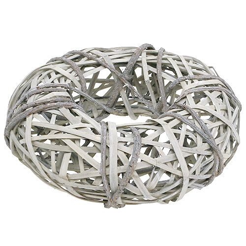 Floristik24 Kéregkoszorú fűzfa kis szürke Ø28cm