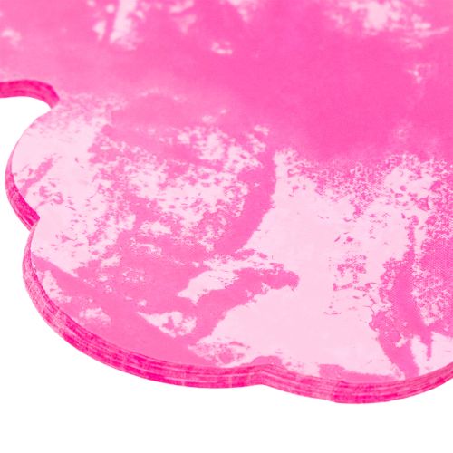 Virágmandzsetta rondella kerek mandzsetta 38cm rózsaszín csokrokhoz | Floristik24.hu