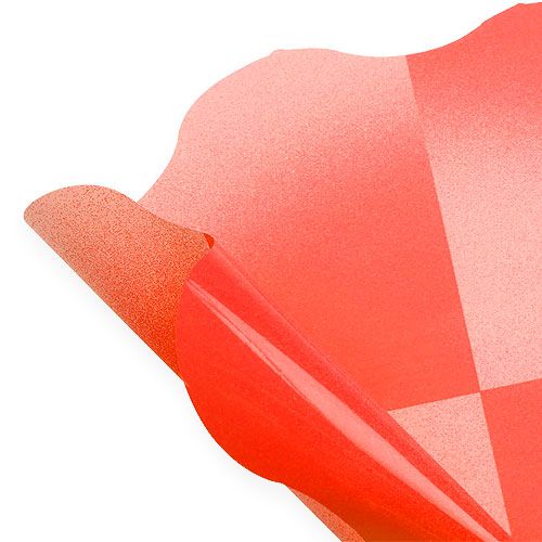 Floristik24 Virág mandzsetta Ø40cm piros 50db