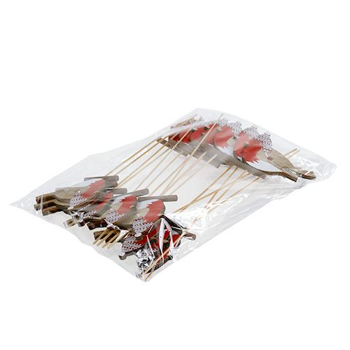 Floristik24 Robin pálcán 7,5cm 16 db