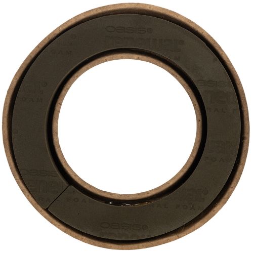 Kerek virágos habszivacs gyűrű OASIS® Renewal® Virágos Hab Biolit® 31cm 2db