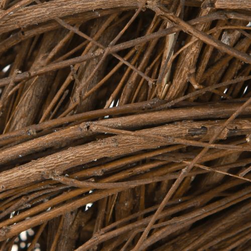 Floristik24 Rusztikus koszorú bodza natúr dekoratív koszorú ágakból Ø30cm