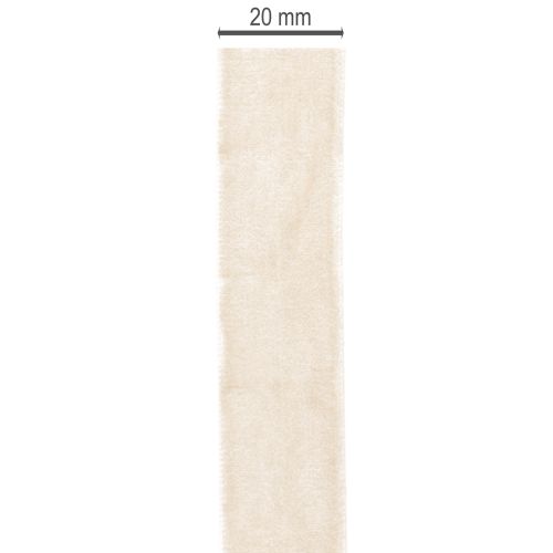 Ajándékszalag, bársonyszalag kreatív csomagoláshoz, 20mm x 10m | Floristik24.hu