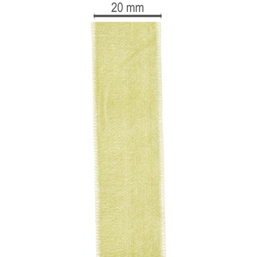 Dekoratív bársonyszalag ajándékcsomagoláshoz, tekercsben, 20 mm széles, 10 m hosszú | Floristik24.hu
