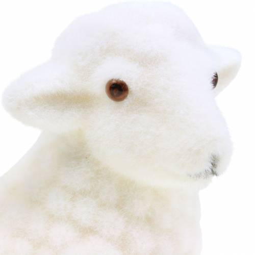 tételeket Húsvéti dekoráció bárány fekvő bolyhos fehér H15cm