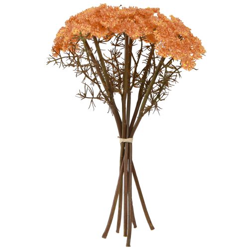 tételeket Cickafark művirág Achillea műnarancs 30cm 6 db