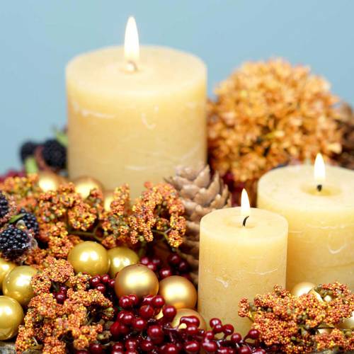 Floristik24 Cickafark műnarancs 74cm 3db