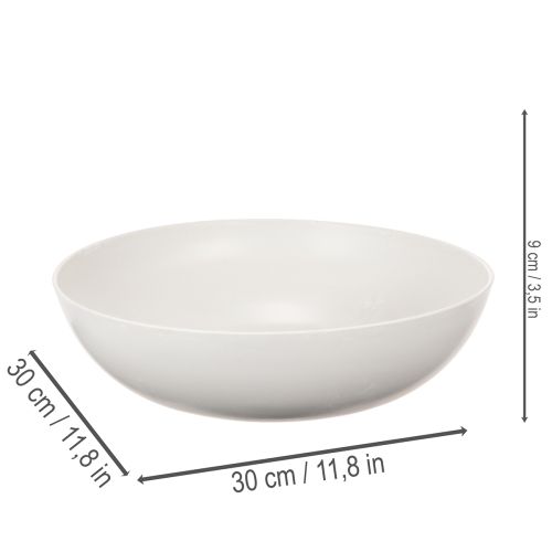 Nagy kerek tál, sokoldalú dísztál, 30 cm | Floristik24.hu