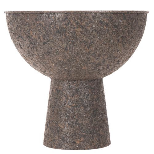 Kerek virágcserép talpon, modern virágcserép, 25 cm | Floristik24.hu