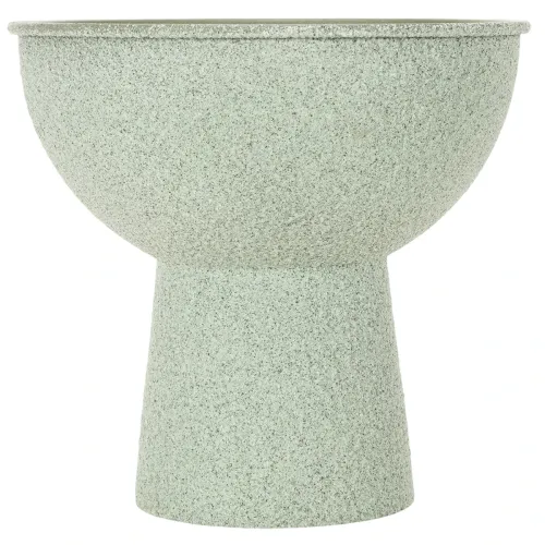 Modern kerek virágcserép magas talpon, 18 cm | Floristik24.hu