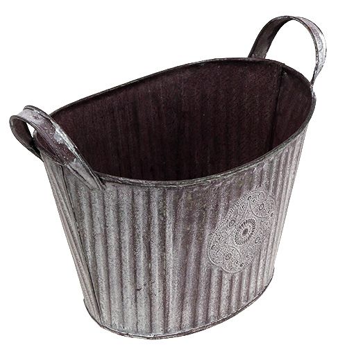 Floristik24 Tál ovális 22cm x 16cm H15cm lila