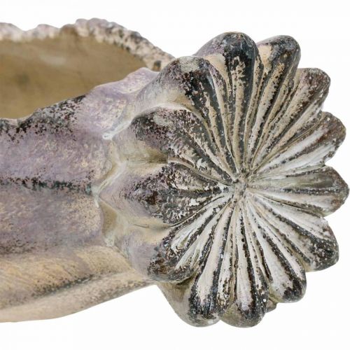 Floristik24 Mák kapszula ültetéshez, beton díszítéshez, növénycserép, kerti dekoráció L29,5cm