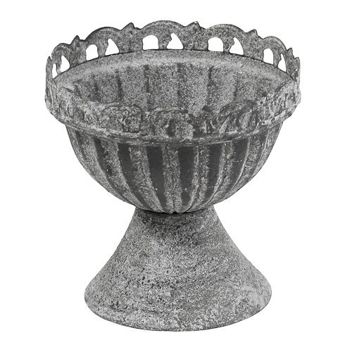 Tál lábbal Ø11cm H11cm szürke