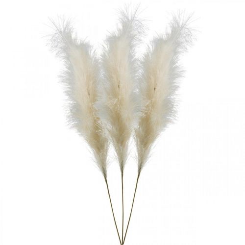 Feather Grass Cream Kínai nád mesterséges szárazfű 100cm 3db