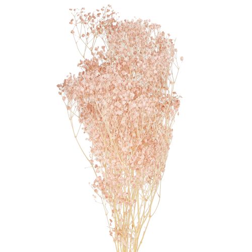 Gypsophila dekoráció narancs szárított fű őszibarack 65-70cm 100g