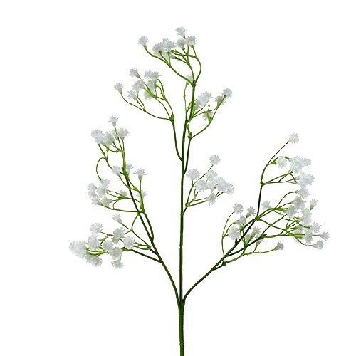 Floristik24 Gypsophila művirág fehér 52cm 6db
