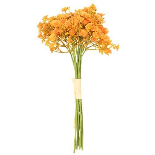 Művirág ág, narancssárga virágdíszekhez, 30 cm, 10 db | Floristik24.hu