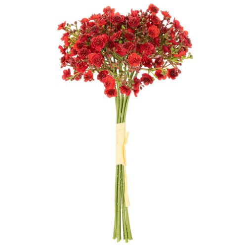 Műlégy, piros, virágdísz csokor, 30 cm, 10 darab | Floristik24.hu