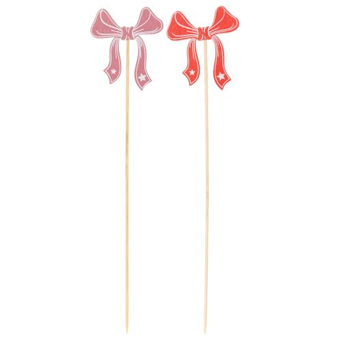 Dekoratív masnis virágdíszek 32cm 12db | Floristik24.hu