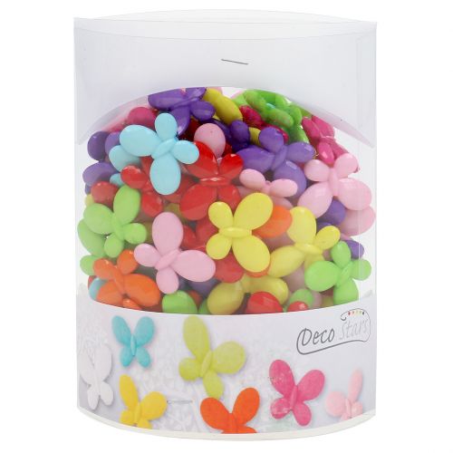 Floristik24 Pillangó 3cm x 2,3cm permetezéshez 200g válogatva