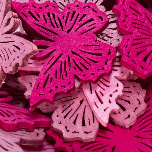 tételeket Dekoratív pillangós szóróelemek tavaszi asztal- és táldíszekhez, 4 cm, 72 darab