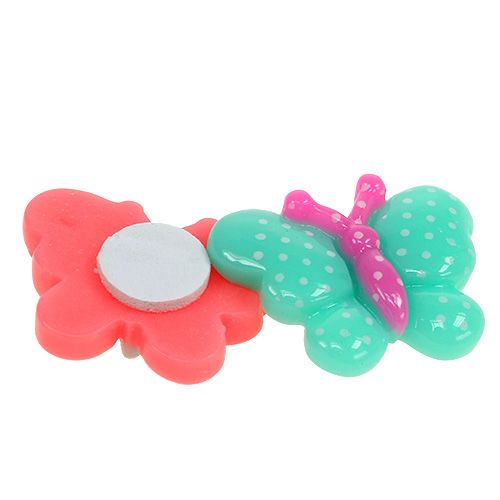 Floristik24 Pillangók mini 2cm színes 24 db