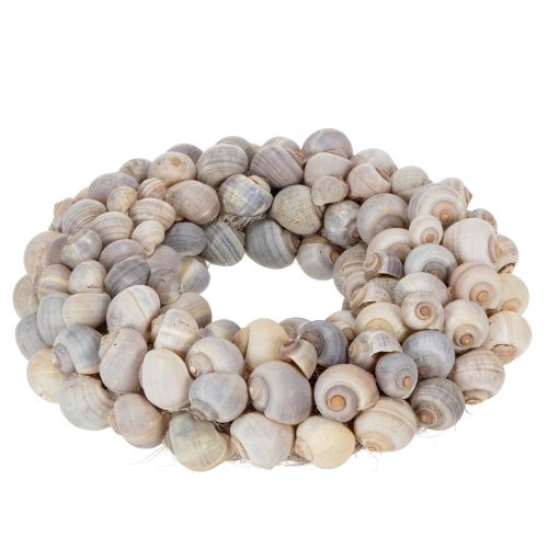 tételeket Csiga koszorú akasztásra, díszes koszorú, tengerész stílusú, Nathai, Ø35cm