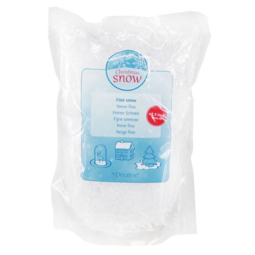 tételeket Hódekoráció permetező dekoráció téli hópelyhek fehér 2,5l