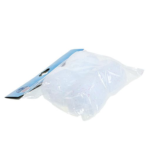 Floristik24 Hógolyó csillámmal 8cm 4db