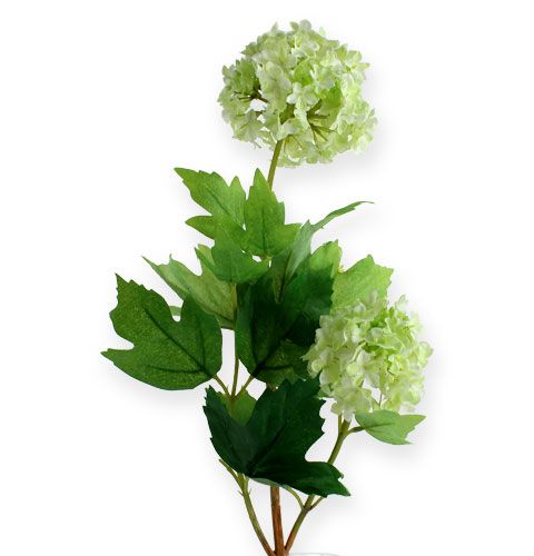 Floristik24 Hógolyó, selyem virágok fehér 47cm