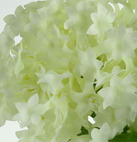 tételeket Hógolyó, selyem virágok fehér 47cm