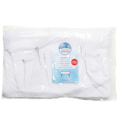 tételeket Hótakaró díszterítő téli fehér 100×270cm