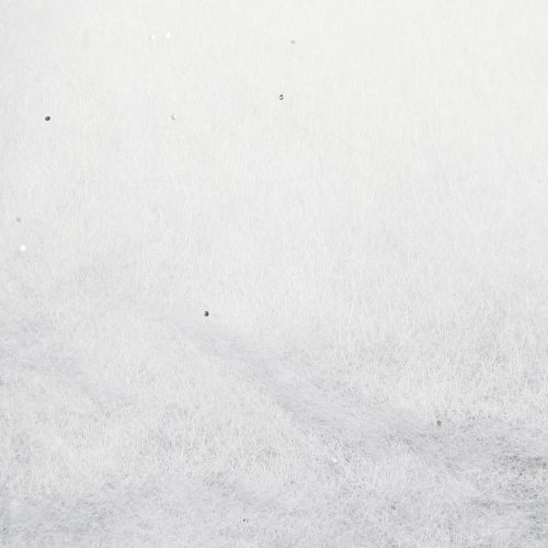 Floristik24 Hótakaró hószőnyeg fehér csillámmal 100×200cm