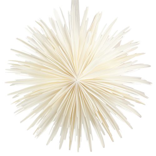 tételeket Hópehely papírdekoráció Csillag Fehér Karácsony Ø50cm