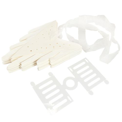 tételeket Hópehely papírdekoráció Csillag Fehér Karácsony Ø50cm