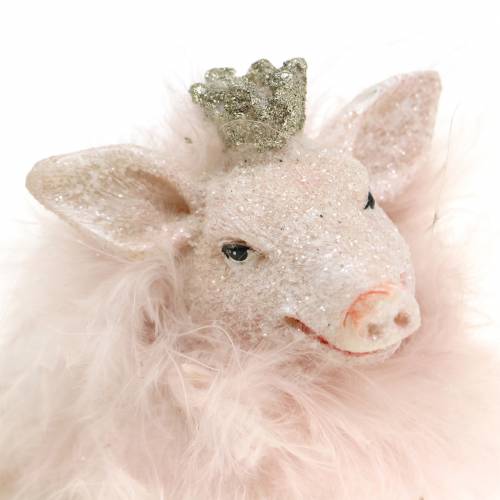 Floristik24 Dekoratív figura malac szerencsebűvek 9cm 2db