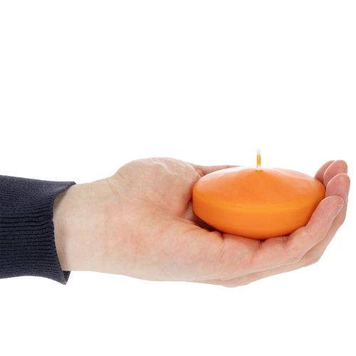 tételeket Úszógyertya, ideális romantikus dekorációhoz és otthoni pihentető hangulat megteremtéséhez, 8 cm, 8 darab