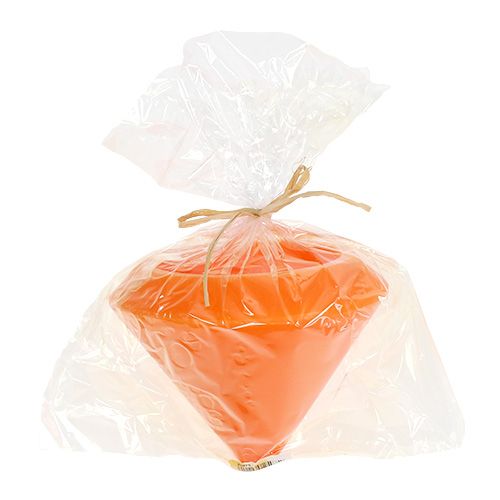 Floristik24 Lebegő gyertya narancssárga Ø16cm