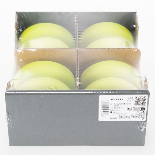 tételeket Úszógyertya, sokoldalú dekorációs lehetőségek elegáns asztaldíszekhez és rendezvényekhez, 8 cm, 8 óra, 8 db