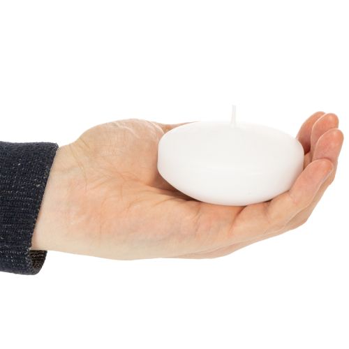 tételeket Úszógyertya romantikus estékre vagy ünnepi dekorációra, kültéri használatra is alkalmas. 8 cm, 8 óra, 8 db