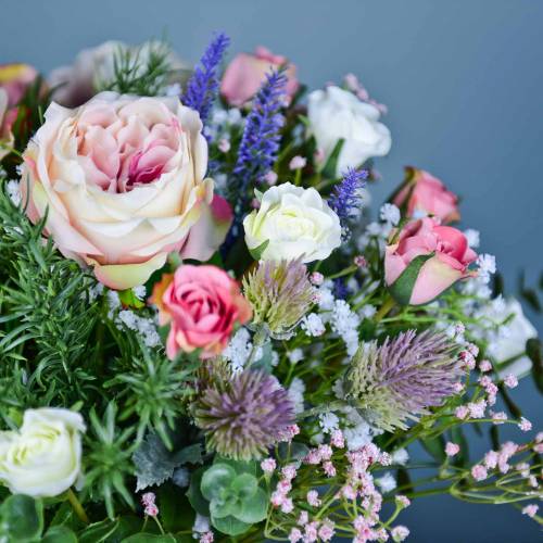 Floristik24 Gyógynövény köteg levendula, rozmaring, bogáncs 40cm