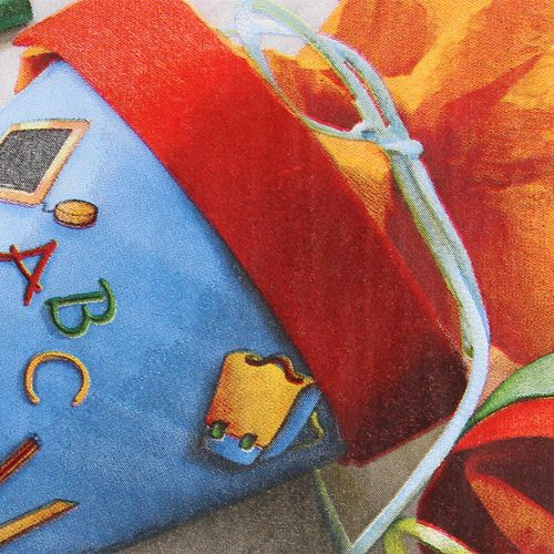 Floristik24 Szalvéta 1. iskolai nap 33x33cm