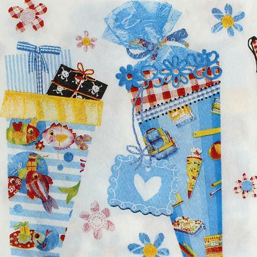 Floristik24 Szalvéták cukorkúp motívummal 33x33cm