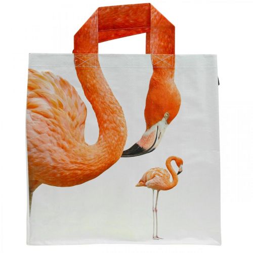 Floristik24 Bevásárlótáska, bevásárlótáska W39,5cm Flamingo táska