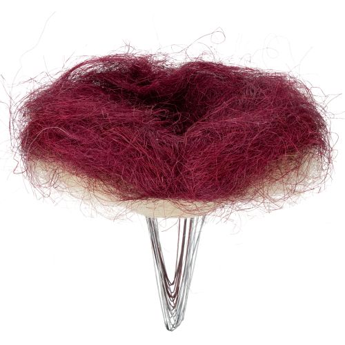 Csokornyakkendő, virágdísz, kreatív virágkompozíciókhoz, 20 cm, 8 darab