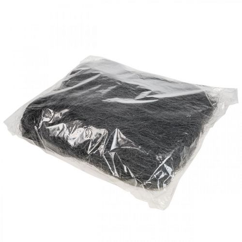 tételeket Szizál fű kézművesekhez, kézműves anyag natúr anyag szürke 300g