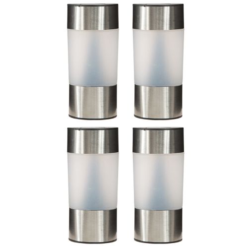 Floristik24 Napelem rúd lámpa LED napelemes kültéri lámpa H14cm 4db