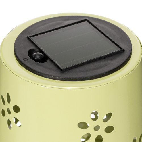 tételeket Napelemes LED asztali lámpa virágmintával, hangulatos kültéri világítással, 28 cm