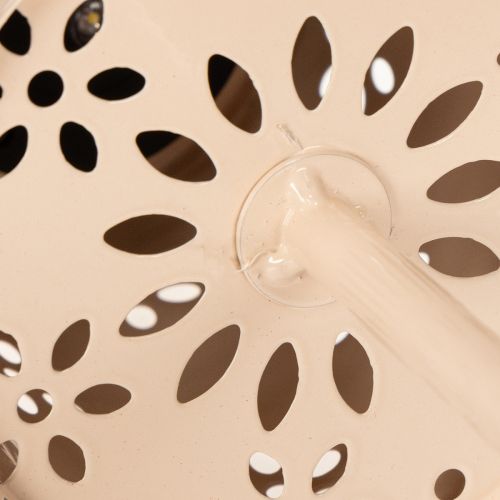 tételeket Virágmintás asztali lámpa, napelemes, romantikus kerti világításhoz, 28 cm