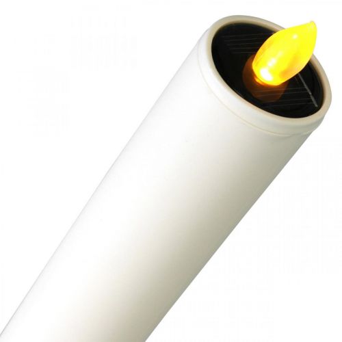 Floristik24 Kerti dekoráció LED napelemes gyertya napelemes lámpa H98cm